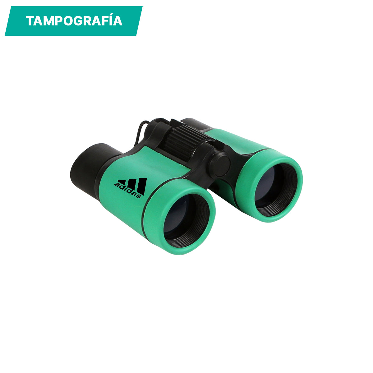 Binoculares de plástico ABS.