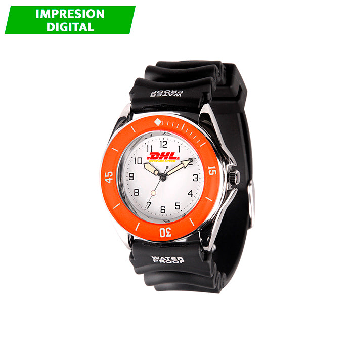 Reloj de pulso.