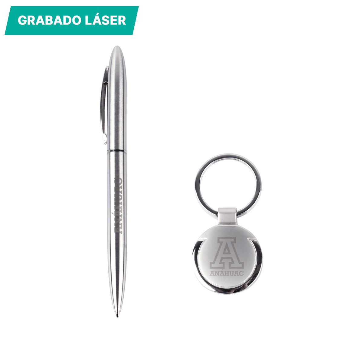 Set de llavero con bolígrafo Condesa.