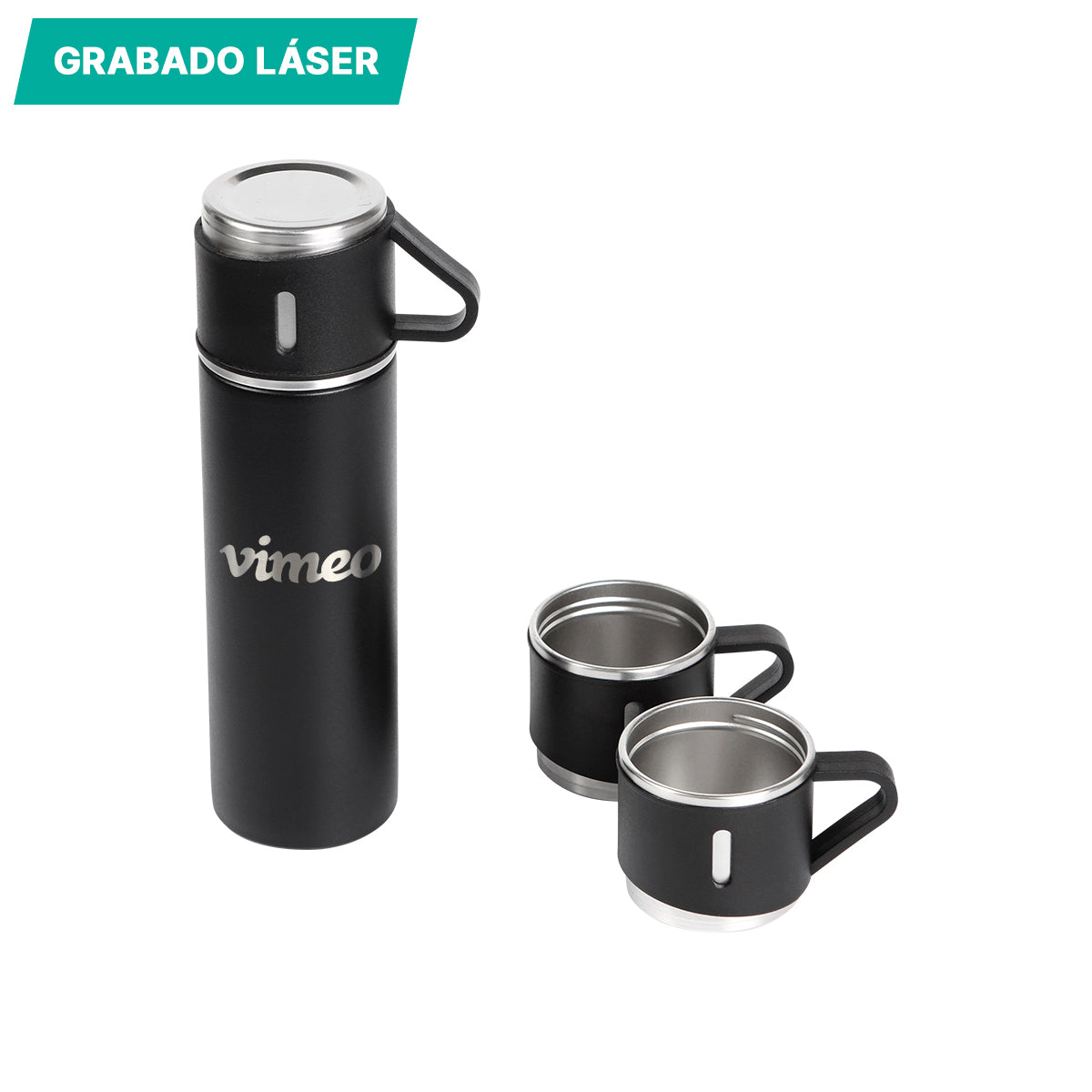 Set de termo y tazas Camini.