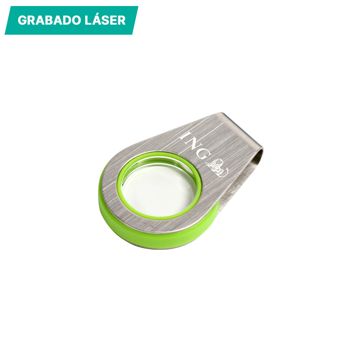 Memoria USB giratoria con luz 8 GB.