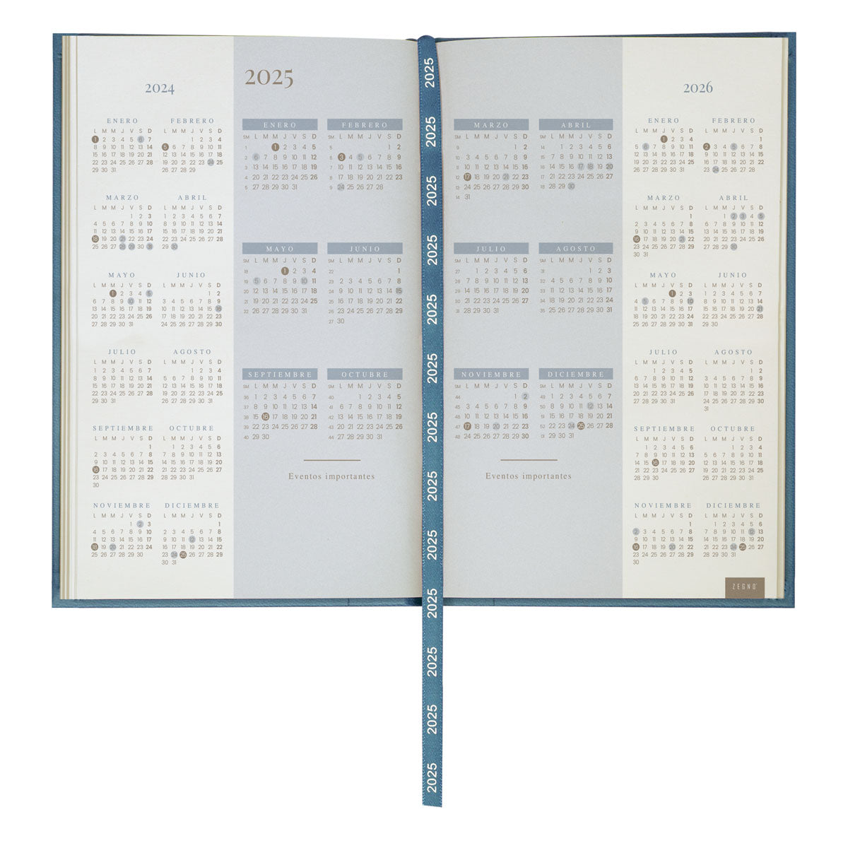 AGENDA DIARIA CLASICA 2025