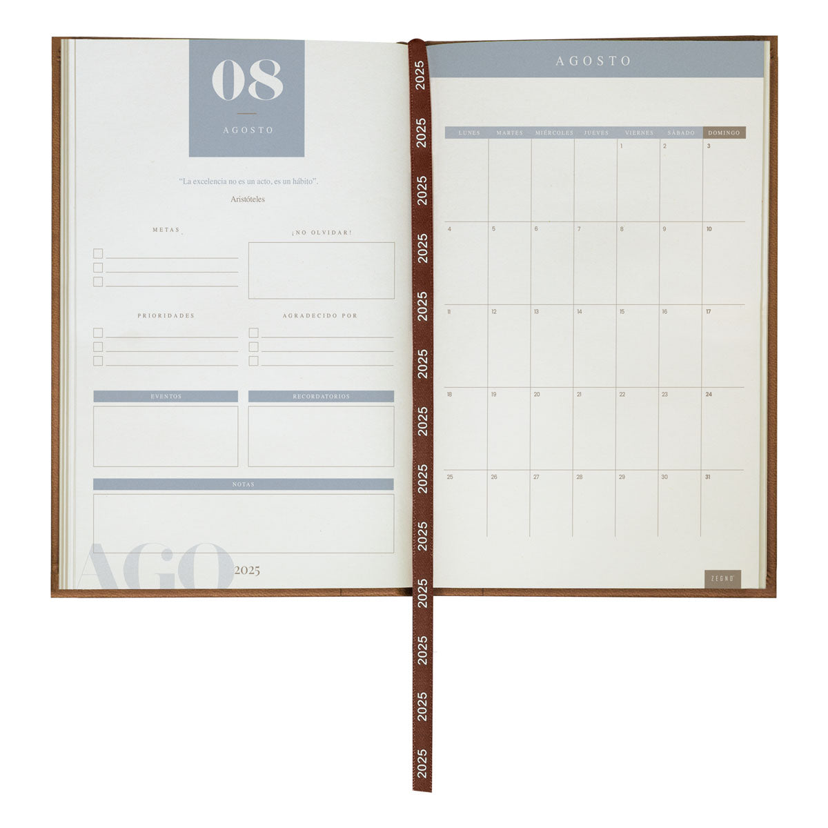 AGENDA DIARIA CLASICA 2025