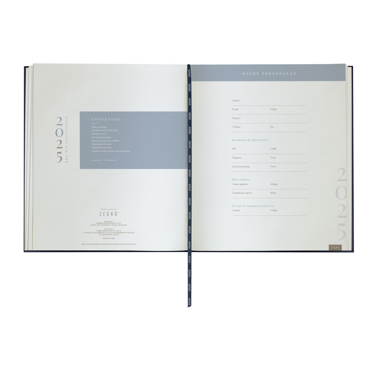 AGENDA EJECUTIVA CLASICA 2025