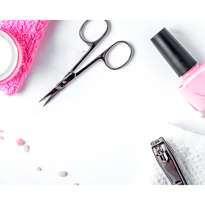 Set de manicura ovalado.
