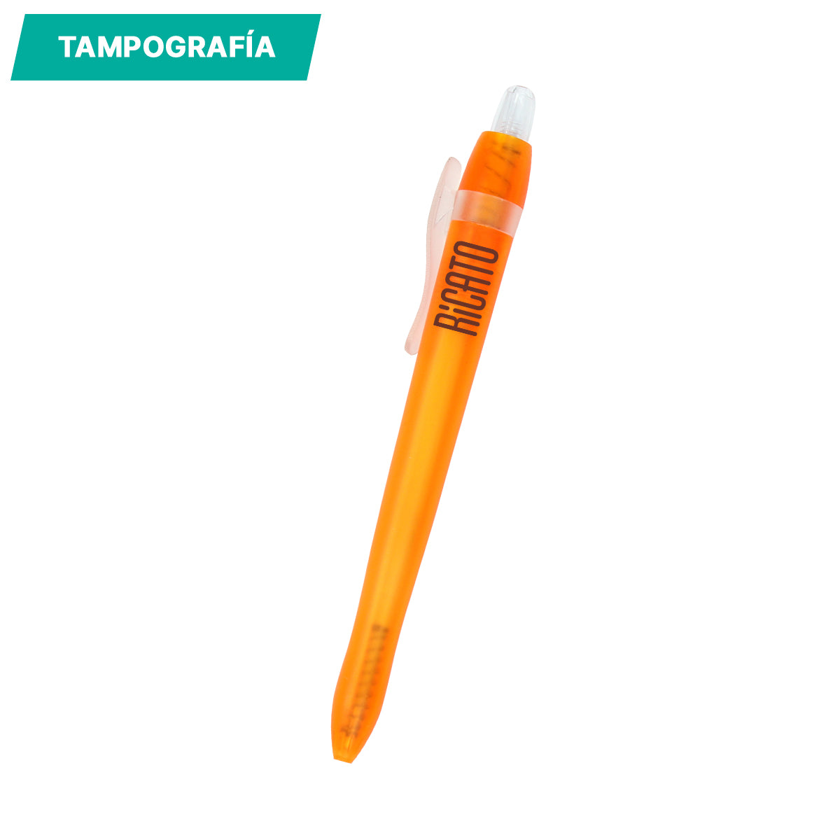 Bolígrafo de plástico Kappa.