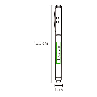 Bolígrafo metálico multifunciones Lister.