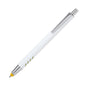 Bolígrafo de aluminio blanco Forli.