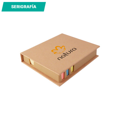 Set ecológico de notas.