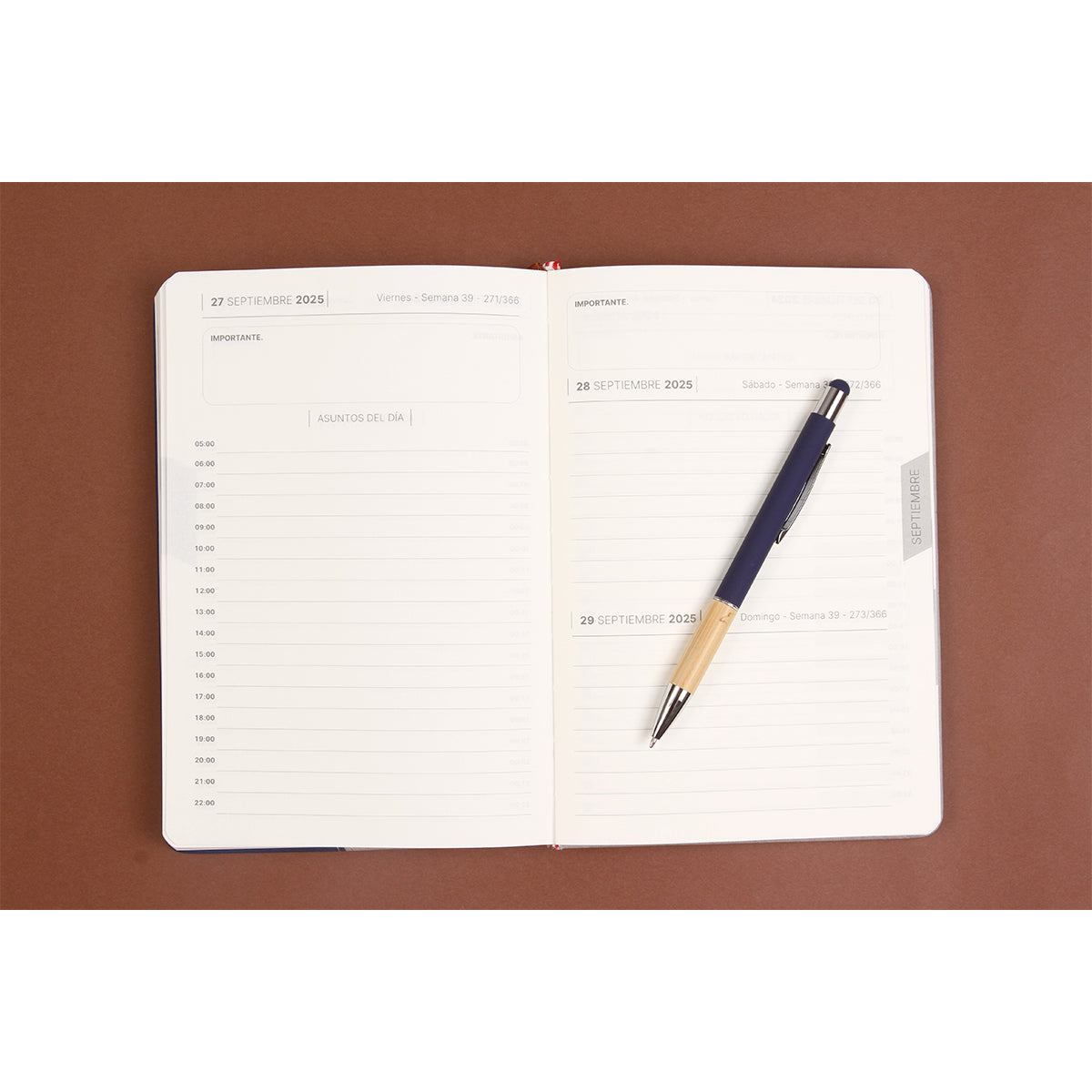 Agenda Diaria Cameri.