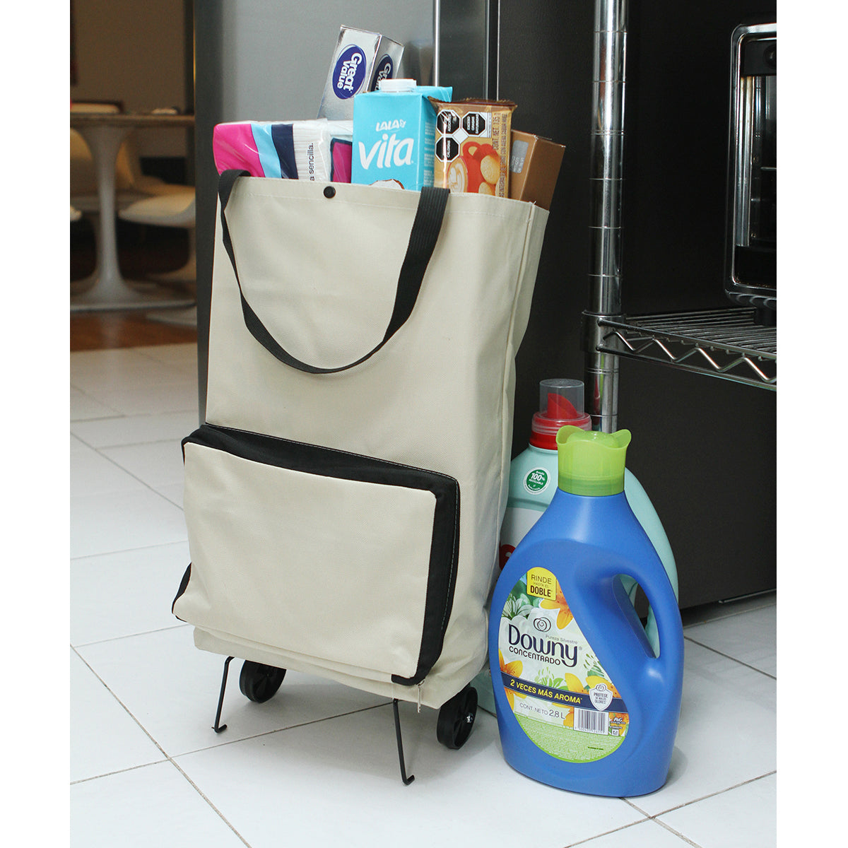 Carrito plegable.