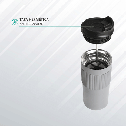 Termo con Prensa Depok.