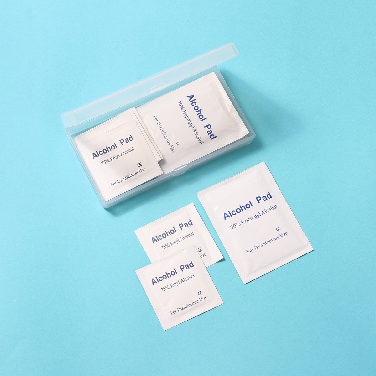 Estuche Calcis con 15 pads.