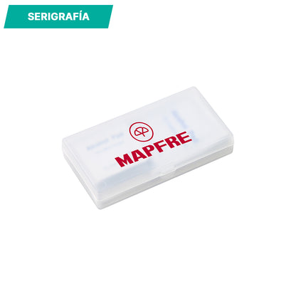Estuche Calcis con 15 pads.