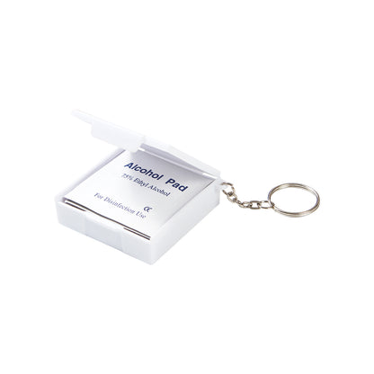Llavero contenedor con 10 pads.
