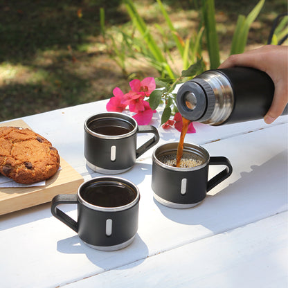 Set de termo y tazas Camini.