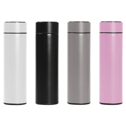 Termo con termómetro.