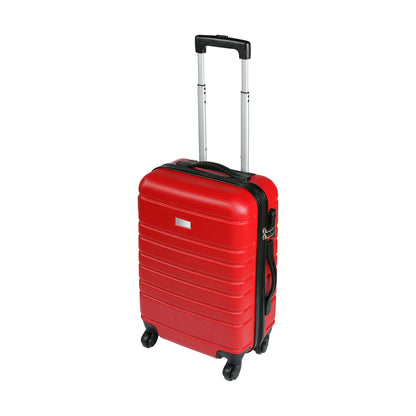 Maleta rígida de viaje.