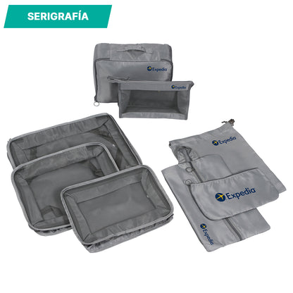 Set de bolsos organizadores.